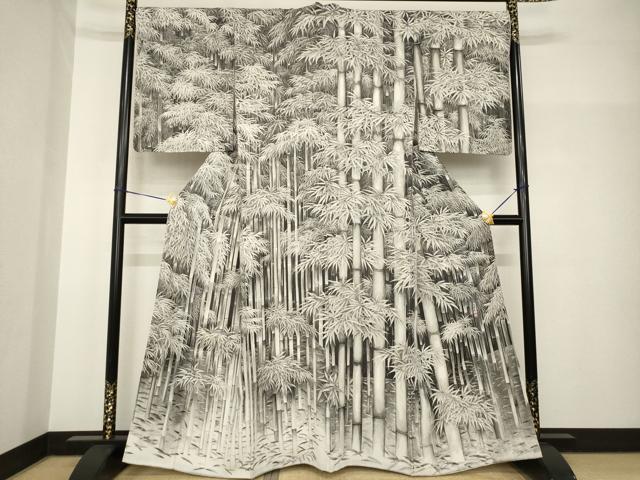 平和屋着物●山岡古都・古都染人　染織美術品　薬墨染　天目織　お召　訪問着　吉祥花鳥文　暈し染め　正絹　逸品　AABF2928cs 楽天市場】平和屋本店□極上 山岡古都・古都染人 染織美術品 薬墨染