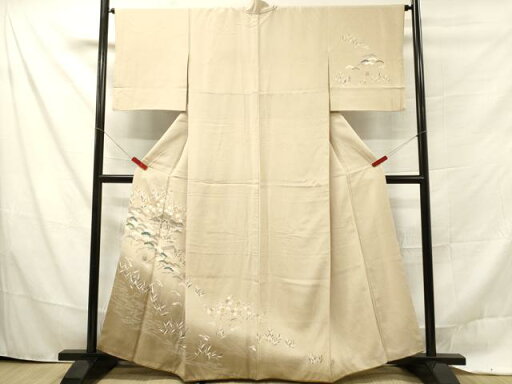 平和屋着物■訪問着 立波風景文 暈し染め 正絹 逸品 DAAP5986tw 平和屋着物■訪問着 立波風景文 暈し染め 正絹 逸品 DAAP5986tw