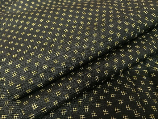 平和屋着物●上質な紬 井桁絣文様 正絹 逸品 AAAU4376np 平和屋着物●上質な紬 井桁絣文様 正絹 逸品 AAAU4376np