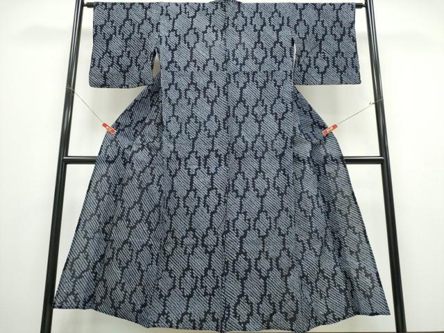 Female Yukatas - 平和屋着物∴夏物　浴衣　有松鳴海絞り　幾何学文様　綿　逸品　CABD2493ng