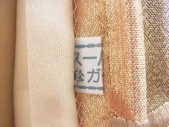 平和屋の平和屋着物◎六通柄袋帯 唐織 花蝶丸文 金糸 鈴乃屋扱い 逸品 DAAE9729ar｜アングル3