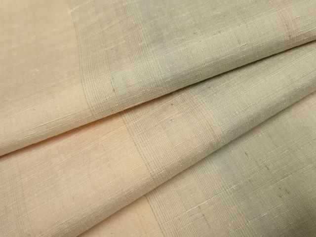 平和屋着物●紅花紬 米沢 霞間道 正絹 逸品 未使用 AABF1998cs