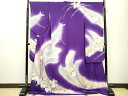 平和屋着物■豪華振袖 孔雀花文 暈し染 金銀彩 正絹 逸品 DAAR0573fe