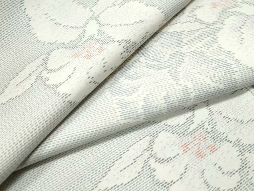 平和屋着物●本場大島紬 白大島 カトレア 正絹 逸品 未使用 CAAS6784yc 平和屋着物●本場大島紬 白大島 カトレア 正絹 逸品 未使用 CAAS6784yc