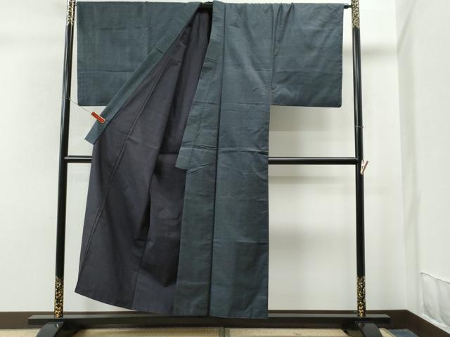 平和屋着物●男性　本場大島紬　アンサンブル　100亀甲　総詰め　正絹　逸品　CAAS6828yc