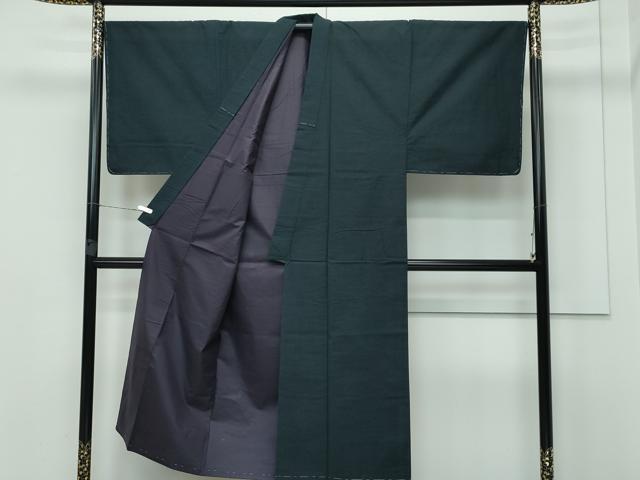 平和屋着物■極上　男性　紬　色無地　百入茶色　逸品　未使用　CZAA3305s5