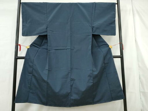 平和屋着物■男性 紬 色無地 藍色 洗える着物 AAAS8786nf 平和屋着物■男性 紬 色無地 藍色 洗える着物 AAAS8786nf