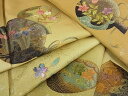 平和屋着物■訪問着 螺鈿 舞桜 鏡裏花文 暈し染め 金銀彩 逸品 DAAB8129ps