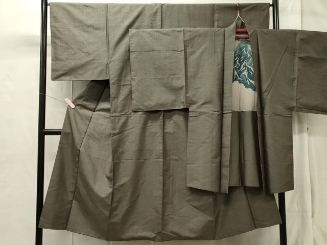 平和屋着物■男性 本場大島紬 アンサンブル 80亀甲 総詰め 正絹 逸品 CAAP2987eg