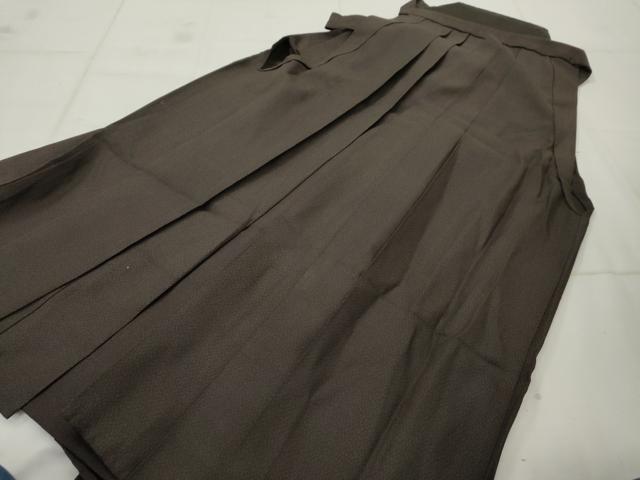 平和屋着物■男性　行灯袴　霞文　正絹　逸品　AABC7951cs