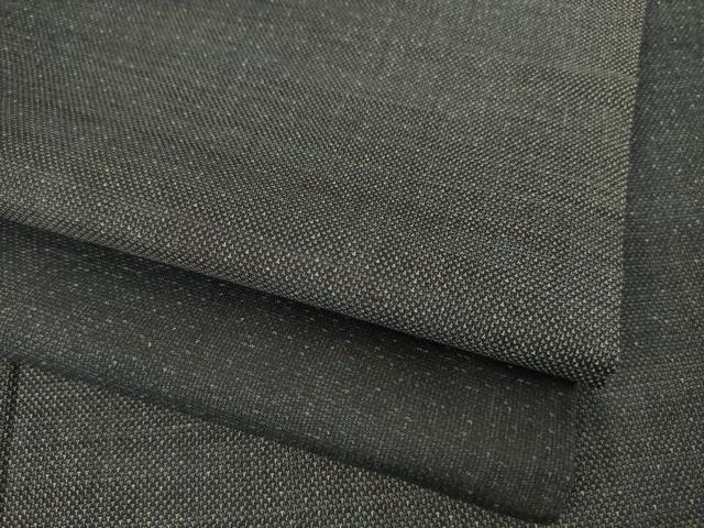 平和屋着物●本場大島紬　カタス9マルキ　間道　正絹　逸品　AABF2901ck