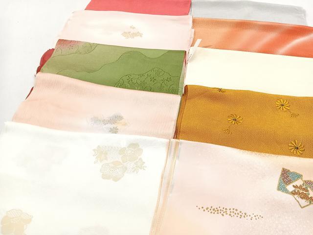 ■■■　商品詳細　■■■ 【正絹】 状態は特に目立ったシミ汚れなどもなく大変良い状態です。 大変上質な極上の逸品になります。 お安く出品致しますので、 ■■■　注意事項　■■■ ■モニター発色の具合により色合いが異なる場合がございます。 ■寸法は多少の誤差が生じる場合がございますのでご了承ください。 ■縫込みの長さが左右非対称の場合は短い部分を記載しております。 左右非対称であってもご返品・お値引き等の保証は出来かねますので、ご了承の上ご購入をお願い致します。 ■シミ等のチェックには注意を払っておりますが、見落としがある場合もございますし、個人の見解も様々ですので神経質な方のご購入はお控えください。 ■箪笥に入っておりました着物や帯なので畳みシワや匂いがあるものもございます。 ■お休みは基本的に土日祝となりますが、その他臨時でお休みする場合がございますのでご了承ください。 ■商品の発送は平日のみの発送となります。 ■夜間と土曜、日曜日はお問い合わせの回答が遅れる場合がございます。 ■当店では、お直し、紋入れ、お手入れ等は承っておりません。 ■生地の状態（ヤケ、経年劣化等）によってはサイズ直しが出来ない場合がございます。 その点もどうかご了承のうえ、ご購入をお願いいたします。 ■弊社で取り扱う商品は一点ものにつき、時期や在庫状況に応じて金額が変更となる場合がございます。 ■検針は行っておりません。予めご了承いただきますようお願いいたします。 ■【洗える着物】と記載のある商品におきましては、商品お届け後に洗濯を行ってしまってからのご返品にはご対応しかねます。 念の為、専門店でのお手入れをお願いいたします。 ■着物のサイズ目安は下記を参考ください↓ ＜女性着物＞　お端折り次第で＋5cm　−1cmが着用可能サイズ 　例）身丈170cmの場合、身長160cm〜175cm ＜男性着物＞　身丈＋約25cm〜27cm程が適応身長 　例）身丈155cmの場合、身長180〜182cm