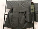 平和屋着物■男性 本場大島紬 アンサンブル 100亀甲 正絹 逸品 BAAS5753hv