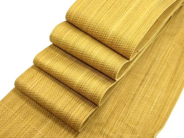 Obi - 平和屋着物●男性　角帯　間道　正絹　逸品　DABE1692op