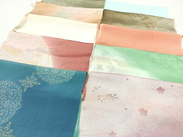 ■■■　商品詳細　■■■ 【正絹】 状態は特に目立ったシミ汚れなどもなく大変良い状態です。 大変上質な極上の逸品になります。 お安く出品致しますので、 ■■■　注意事項　■■■ ■モニター発色の具合により色合いが異なる場合がございます。 ■寸法は多少の誤差が生じる場合がございますのでご了承ください。 ■縫込みの長さが左右非対称の場合は短い部分を記載しております。 左右非対称であってもご返品・お値引き等の保証は出来かねますので、ご了承の上ご購入をお願い致します。 ■シミ等のチェックには注意を払っておりますが、見落としがある場合もございますし、個人の見解も様々ですので神経質な方のご購入はお控えください。 ■箪笥に入っておりました着物や帯なので畳みシワや匂いがあるものもございます。 ■お休みは基本的に土日祝となりますが、その他臨時でお休みする場合がございますのでご了承ください。 ■商品の発送は平日のみの発送となります。 ■夜間と土曜、日曜日はお問い合わせの回答が遅れる場合がございます。 ■当店では、お直し、紋入れ、お手入れ等は承っておりません。 ■生地の状態（ヤケ、経年劣化等）によってはサイズ直しが出来ない場合がございます。 その点もどうかご了承のうえ、ご購入をお願いいたします。 ■弊社で取り扱う商品は一点ものにつき、時期や在庫状況に応じて金額が変更となる場合がございます。 ■検針は行っておりません。予めご了承いただきますようお願いいたします。 ■【洗える着物】と記載のある商品におきましては、商品お届け後に洗濯を行ってしまってからのご返品にはご対応しかねます。 念の為、専門店でのお手入れをお願いいたします。 ■着物のサイズ目安は下記を参考ください↓ ＜女性着物＞　お端折り次第で＋5cm　−1cmが着用可能サイズ 　例）身丈170cmの場合、身長160cm〜175cm ＜男性着物＞　身丈＋約25cm〜27cm程が適応身長 　例）身丈155cmの場合、身長180〜182cm