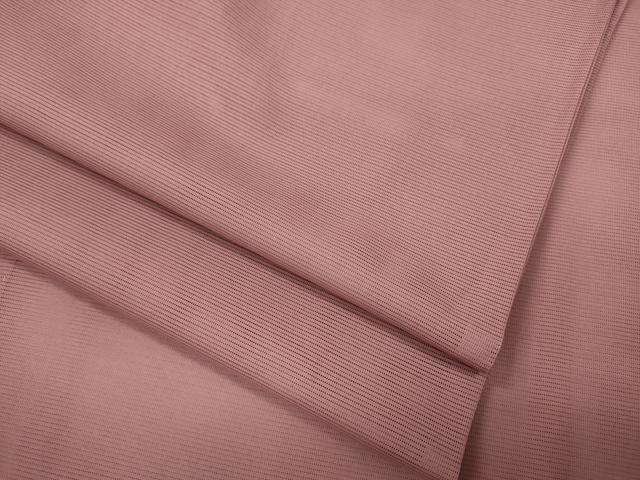 平和屋着物＊夏物 色無地 絽 紅梅色 洗える着物 CAAS4832ut