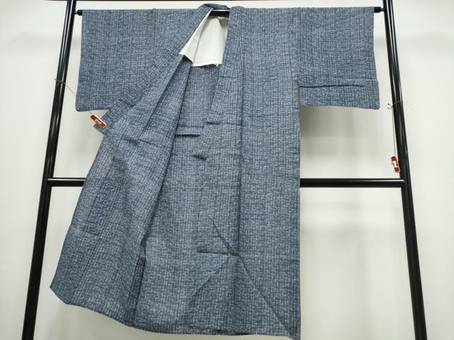 平和屋着物∴夏物 男性 浴衣 格子柄 綿 逸品 CABE9150ng