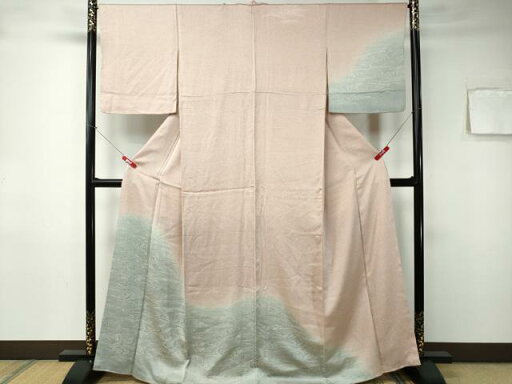 平和屋着物■訪問着 立波文 暈し染め 正絹 逸品 CAAQ7721ev 平和屋着物■訪問着 立波文 暈し染め 正絹 逸品 CAAQ7721ev