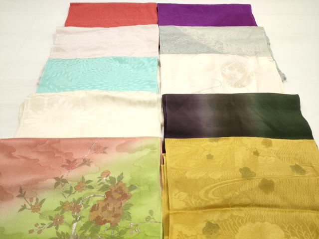 平和屋着物★和装小物 帯揚げ10枚セット 正絹 逸品 DABC5619xg