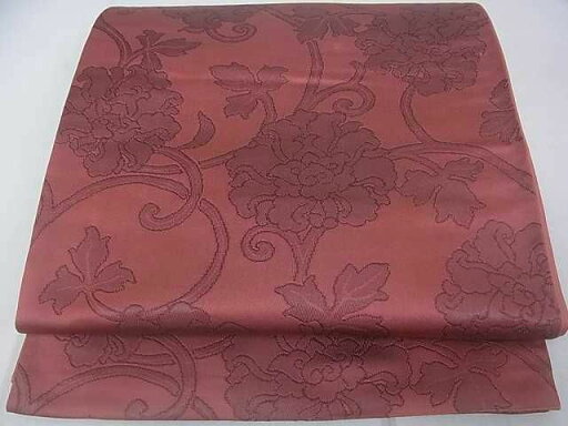 平和屋着物◎六通柄袋帯 花唐草文 逸品 DAAE9584ar 平和屋着物◎六通柄袋帯 花唐草文 逸品 DAAE9584ar