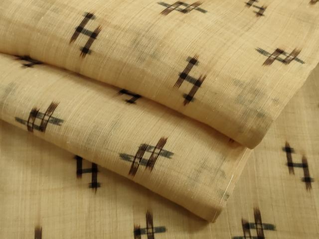 Summer Wear - 平和屋本店■極上　夏物　芭蕉布　手積み芭蕉糸100％　逸品　未使用　DZAA9596kh5