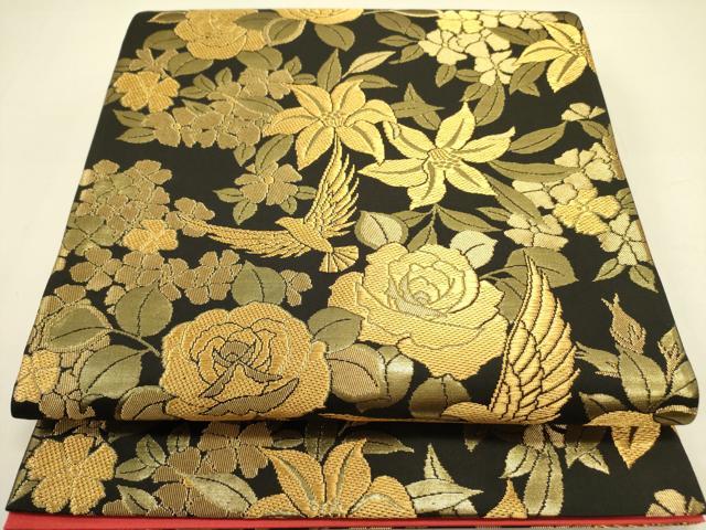 専用帯4636 ●斎藤三才 高級 正絹 太鼓六通 袋帯 m-106 斉藤三才 羅天金糸帯 袋帯 正絹 六通 - メルカリ