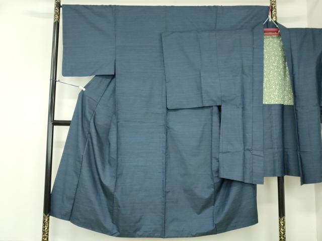 平和屋着物■男性 本場大島紬 アンサンブル 亀甲柄 正絹 逸品 DAAI2996ox