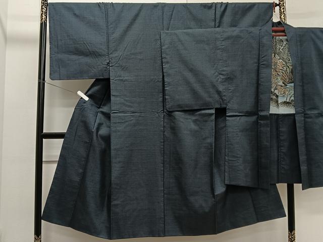 平和屋着物■男性 本場大島紬 アンサンブル 100亀甲 正絹 逸品 CAAN7256kb