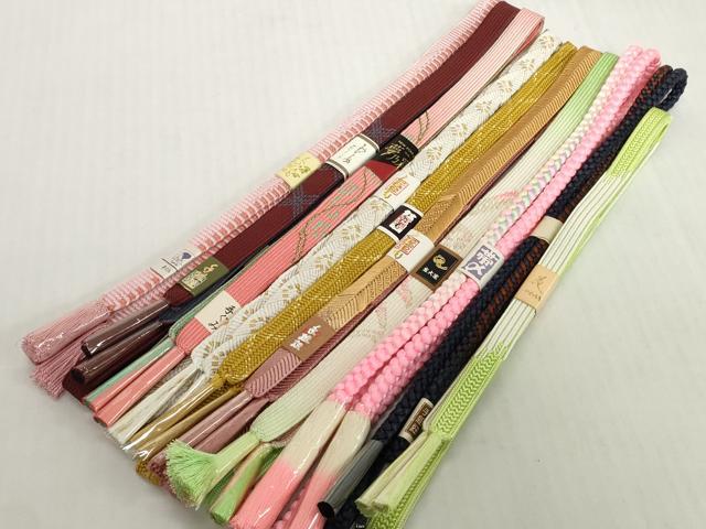 Rakuten - 平和屋着物●和装小物　帯締め10本セット　礼装用　手組 手組紐　高麗組　笹浪組　金糸　逸品　未使用　DABH2503zzz
