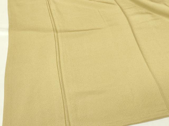 平和屋着物■上質な色無地 蒸栗色 正絹 逸品 DABD0393op