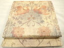 平和屋着物◎六通柄袋帯 向かい鳥更紗花文 金糸 正絹 逸品 CAAR9015id