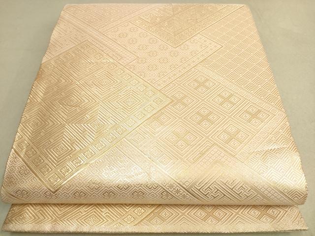 平和屋着物◎佐賀錦　全通柄袋帯　吉祥文　正絹　逸品　DAAK5594re