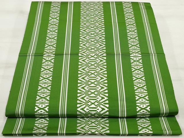 平和屋着物◎八寸名古屋帯　献上　正絹　逸品　DAAV0748qa