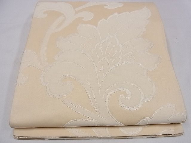 平和屋着物■六通柄袋帯　唐織　更紗花唐草文　逸品　ze5933