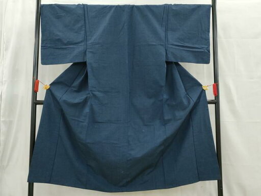平和屋着物■男性 紬 留紺色 正絹 逸品 AAAT1965nf 平和屋着物■男性 紬 留紺色 正絹 逸品 AAAT1965nf
