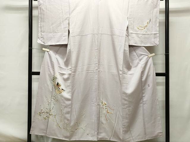 平和屋着物■中国三大刺繍 総相良刺繍 訪問着 作家物 人物吉祥文 正絹 逸品 CAAQ6717yk