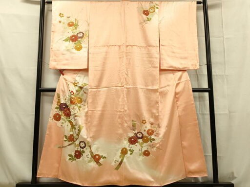 平和屋着物■訪問着 駒刺繍 短冊草花文 金彩 正絹 逸品 DAAR3365zy 平和屋着物■訪問着 駒刺繍 短冊草花文 金彩 正絹 逸品 DAAR3365zy