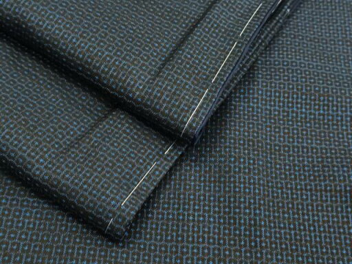 平和屋着物●男性 本場大島紬 100亀甲 総詰め 正絹 逸品 未使用 CAAS0034th