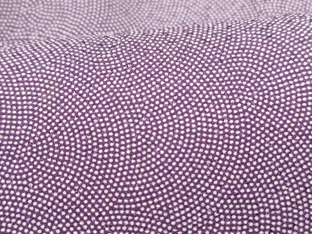 平和屋着物■江戸小紋　鮫小紋柄　正絹　逸品　DABA9409qa...