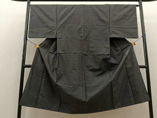 平和屋着物■男性 本場大島紬 絣文様 正絹 逸品 BAAN9227yc 平和屋着物■男性 本場大島紬 絣文様 正絹 逸品 BAAN9227yc