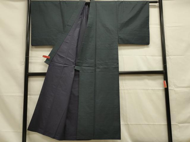 平和屋着物■男性　本場大島紬　アンサンブル　亀甲柄　証紙付き　正絹　逸品　DAAJ2930zy