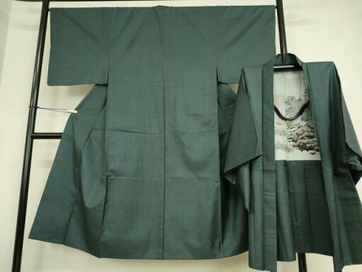平和屋着物●男性 本場大島紬 アンサンブル 100亀甲 総詰め 正絹 逸品 DAAN1068az 平和屋着物●男性 本場大島紬 アンサンブル 100亀甲 総詰め 正絹 逸品 DAAN1068az
