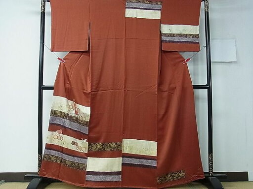 平和屋着物■訪問着 刺繍 絞り 吉祥飛鶴花文 金銀彩 逸品 未使用 CAAF6832ch 平和屋着物■訪問着 刺繍 絞り 吉祥飛鶴花文 金銀彩 逸品 未使用 CAAF6832ch