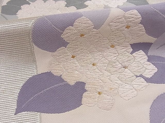 平和屋着物■六通柄袋帯 唐織 草花文 金銀糸 逸品 ca3752 heiwaya-10094099 平和屋 サンプル画像3
