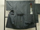 平和屋着物■男性 本場大島紬 アンサンブル 100亀甲 総詰め 正絹 逸品 CAAP2986eg