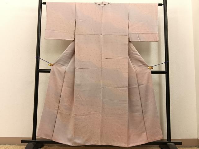平和屋着物■訪問着 ろうけつ染め 道長舞花文 正絹 逸品 BAAY3860hj