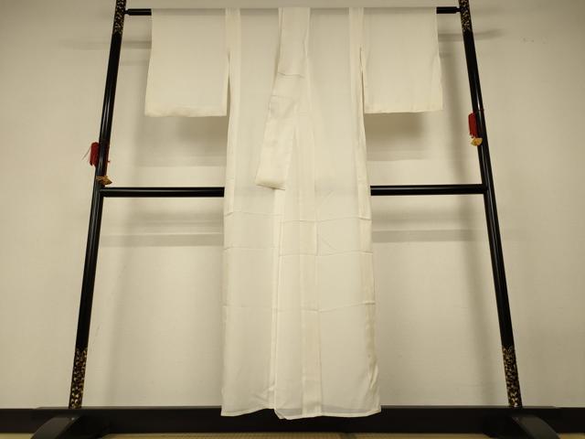 平和屋着物＊夏物　長襦袢　絽　鳥の子色　正絹　逸品　AABF6879jd