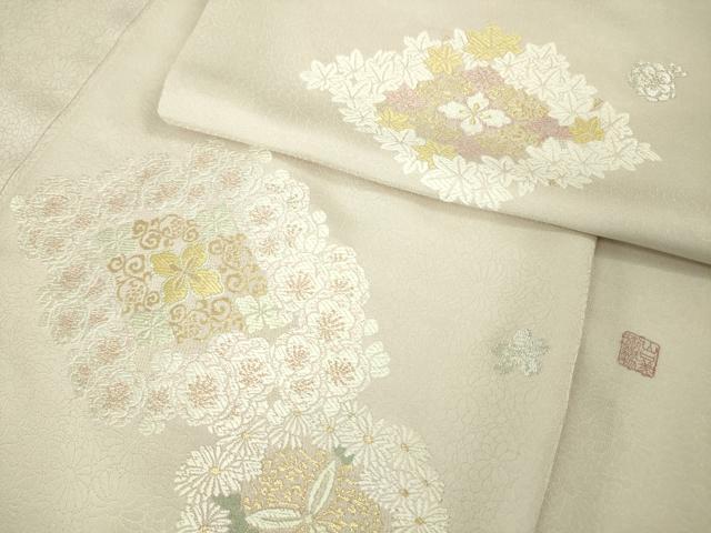 楽天市場】刺繍 山口美術織物 訪問着(着物|和服):レディース 楽天市場】刺繍 山口美術織物 訪問着(着物|和服):レディース