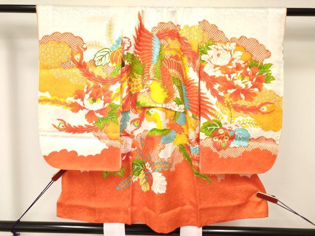 ■■■　サイズ　■■■ 【祝着】 身丈 77.5cm（肩から） 裄丈 41cm（肩上げ　2cm） 袖丈 56.5cm　縫込み 1cm 袖幅 29cm 前幅 14cm 後幅 15.5cm 着物縫いこみ 内揚げ 0cm （腰上げ　9cm） 裄 お袖側 約1cm　身頃側 約1.5cm ■■■　商品詳細　■■■ 着物【交織】の状態は接写画像のように 両袖後に薄い汚れがございますが その他特に目立ったシミ汚れなどもなく大変良い状態です。 お安く出品致しますので、是非この機会にいかがでしょうか？ ■■■　注意事項　■■■ ■モニター発色の具合により色合いが異なる場合がございます。 ■寸法は多少の誤差が生じる場合がございますのでご了承ください。 ■縫込みの長さが左右非対称の場合は短い部分を記載しております。 左右非対称であってもご返品・お値引き等の保証は出来かねますので、ご了承の上ご購入をお願い致します。 ■シミ等のチェックには注意を払っておりますが、見落としがある場合もございますし、個人の見解も様々ですので神経質な方のご購入はお控えください。 ■箪笥に入っておりました着物や帯なので畳みシワや匂いがあるものもございます。 ■お休みは基本的に土日祝となりますが、その他臨時でお休みする場合がございますのでご了承ください。 ■商品の発送は平日のみの発送となります。 ■夜間と土曜、日曜日はお問い合わせの回答が遅れる場合がございます。 ■当店では、お直し、紋入れ、お手入れ等は承っておりません。 ■生地の状態（ヤケ、経年劣化等）によってはサイズ直しが出来ない場合がございます。 その点もどうかご了承のうえ、ご購入をお願いいたします。 ■弊社で取り扱う商品は一点ものにつき、時期や在庫状況に応じて金額が変更となる場合がございます。 ■検針は行っておりません。予めご了承いただきますようお願いいたします。 ■【洗える着物】と記載のある商品におきましては、商品お届け後に洗濯を行ってしまってからのご返品にはご対応しかねます。 念の為、専門店でのお手入れをお願いいたします。 ■着物のサイズ目安は下記を参考ください↓ ＜女性着物＞　お端折り次第で＋5cm　−1cmが着用可能サイズ 　例）身丈170cmの場合、身長160cm〜175cm ＜男性着物＞　身丈＋約25cm〜27cm程が適応身長 　例）身丈155cmの場合、身長180〜182cm