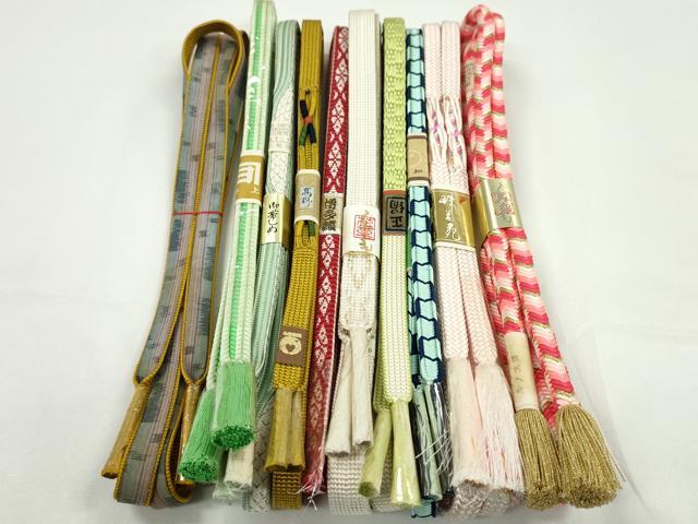 平和屋着物●和装小物帯締め10本セ...
